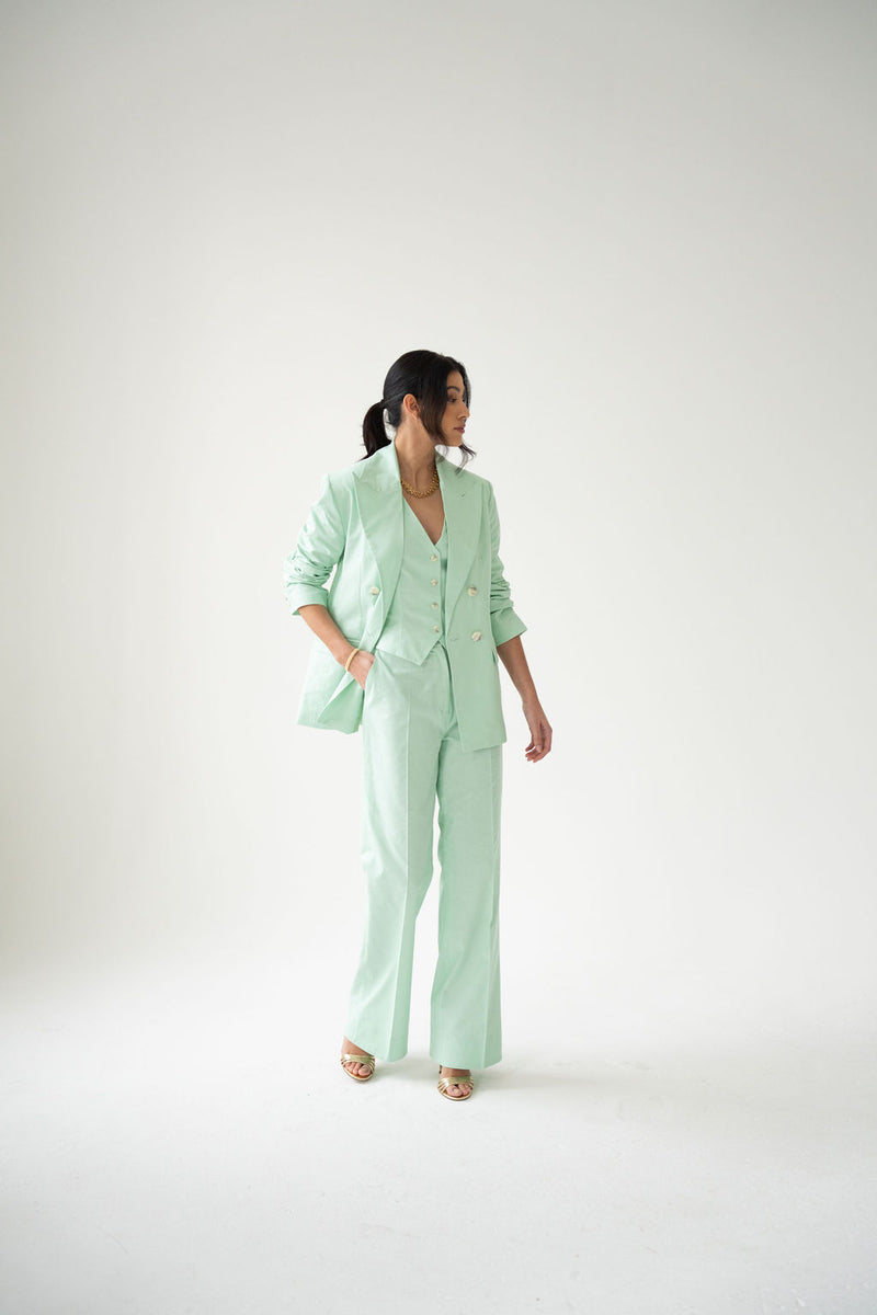 Double-Breasted Blazer