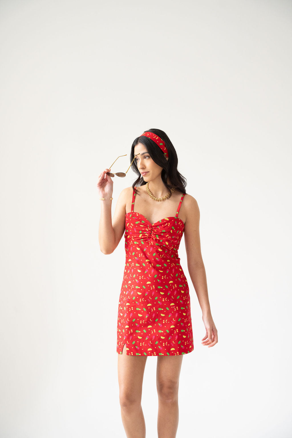 Gelato Print Mini Dress