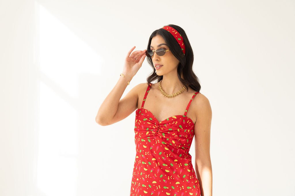 Gelato Print Mini Dress